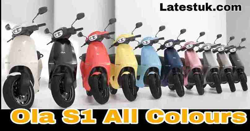 Ola S1 All Colour image